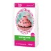 Topping crème licht roze mix 200g - glutenvrij